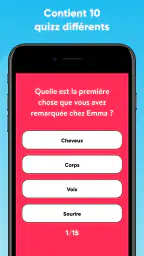 Quiz pour les couples screenshot