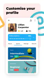 RacketPal: Find Nearby Players screenshot
