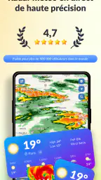 Radar météo · WeatherScope screenshot