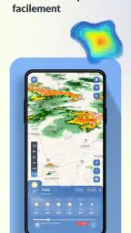Radar météo · WeatherScope screenshot