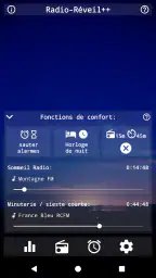 Radio-Réveil + screenshot