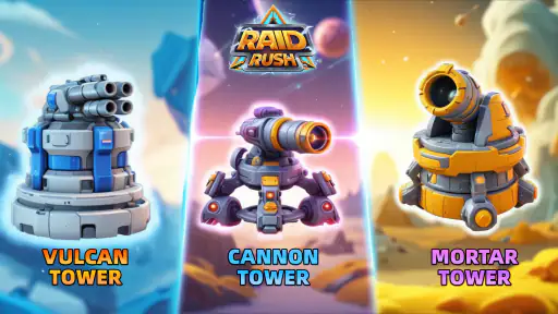 Raid Rush: Tower Defense TD screenshot