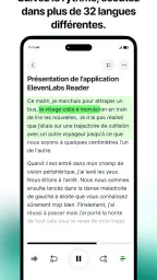 ElevenReader - Lecteur vocal screenshot
