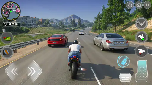 Real Bike Driving Racing Games screenshot