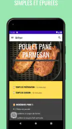 Recettes Airfryer en Francais screenshot