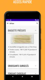 Recettes Airfryer en Francais screenshot