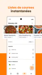 ReciMe: Recettes et Menus screenshot