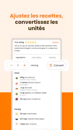 ReciMe: Recettes et Menus screenshot