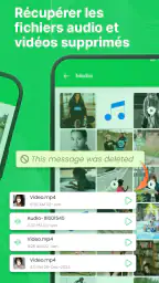 Restaurer les messages suprime screenshot