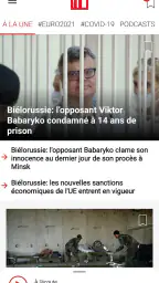 RFI - L'actualité mondiale screenshot