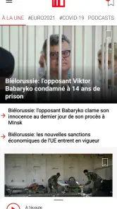 RFI - L'actualité mondiale screenshot