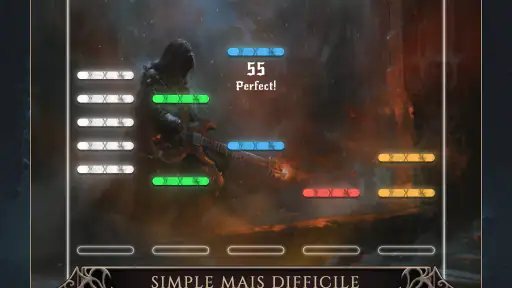 Rhythmetallic: Rock Guitar Tap screenshot