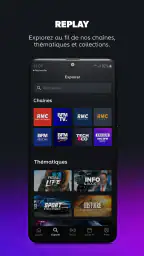 RMC BFM Play - Android TV screenshot