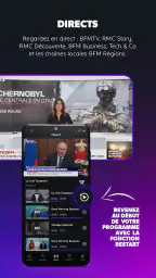 RMC BFM Play - Android TV screenshot