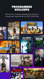 RMC BFM Play - Android TV screenshot