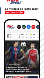 RMC Sport News, foot & rugby screenshot