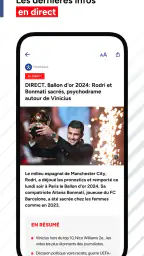 RMC Sport News, foot & rugby screenshot