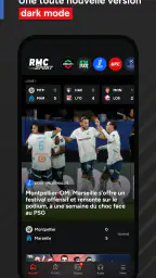 RMC Sport News, foot & rugby screenshot