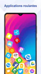 Rolling Icon - Fond D'écran 3D screenshot