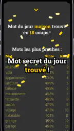 romot - Mot secret du jour ! screenshot