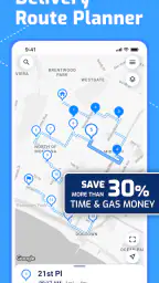 Route Planner, Delivery, MyWay screenshot