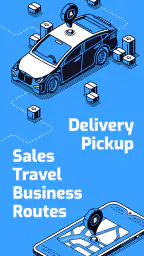 Route Planner, Delivery, MyWay screenshot