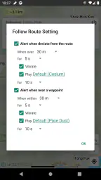 RouteDraw screenshot