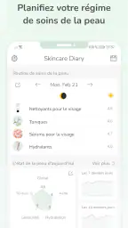 Routine de soins de la peau screenshot