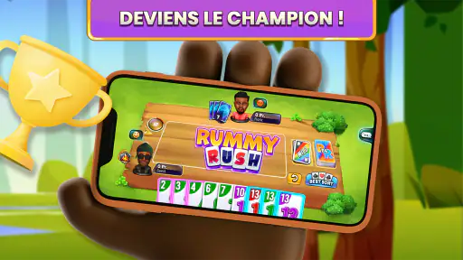 Rummy Rush - Jeu de cartes screenshot