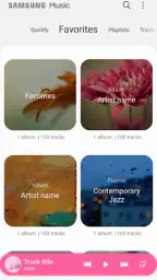 Samsung Music screenshot