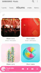 Samsung Music screenshot