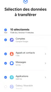 Samsung Smart Switch Mobile screenshot