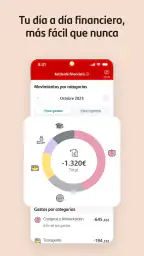 Santander España screenshot