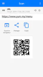 Scanner QR & Code-barres screenshot