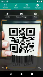 Scanner QR et code-barres screenshot
