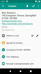 Scanner QR et code-barres screenshot