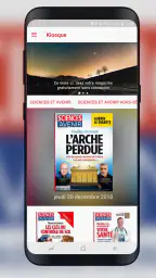 Sciences et Avenir magazine screenshot