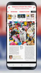 Sciences et Avenir magazine screenshot