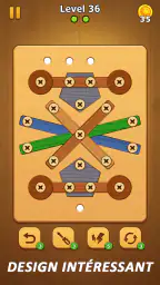 Screw Nuts - Wood Bolts screenshot