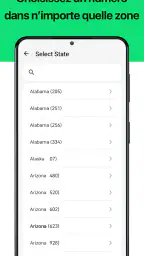 Second numéro de téléphone screenshot