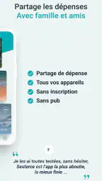 Sesterce – Partage de dépenses screenshot