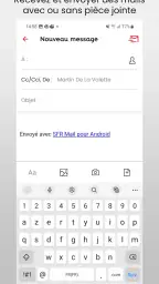SFR Mail screenshot
