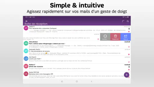 SFR Mail screenshot