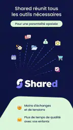 Shared, organisation famille screenshot