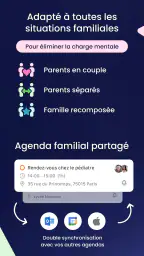 Shared, organisation famille screenshot