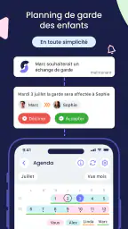 Shared, organisation famille screenshot