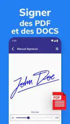Signature Electronique PDF screenshot