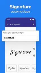Signature Electronique PDF screenshot