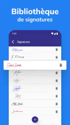 Signature Electronique PDF screenshot