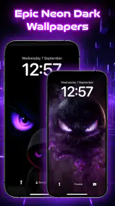 Silly Smile Live Wallpaper App screenshot